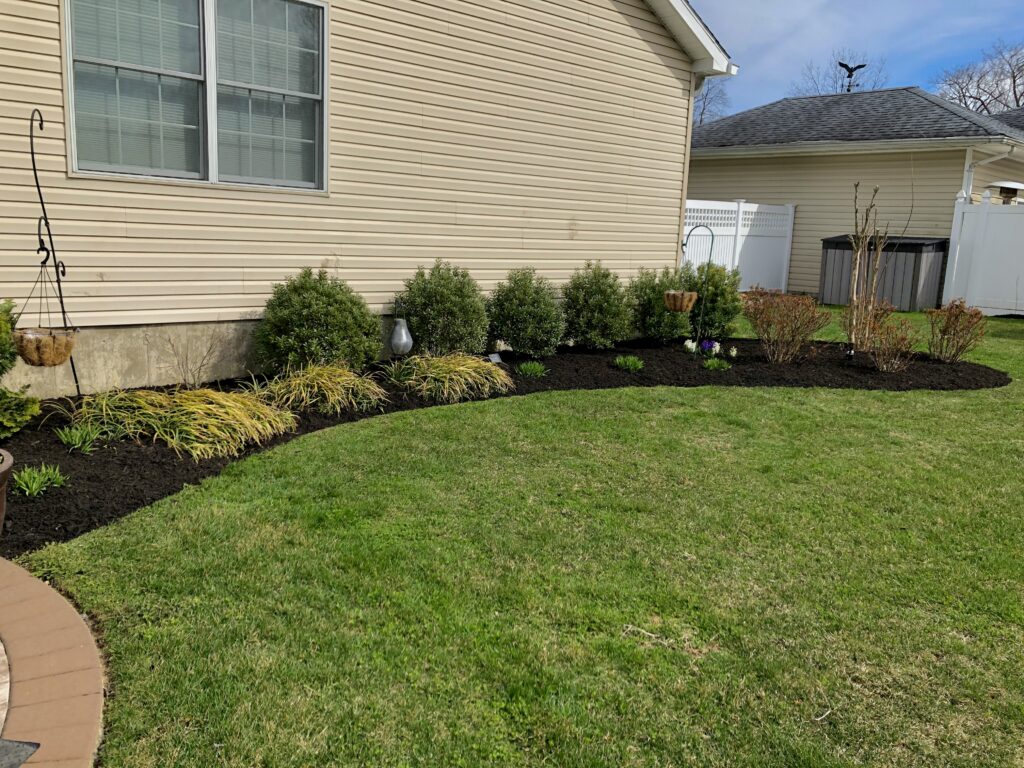 mulch installation